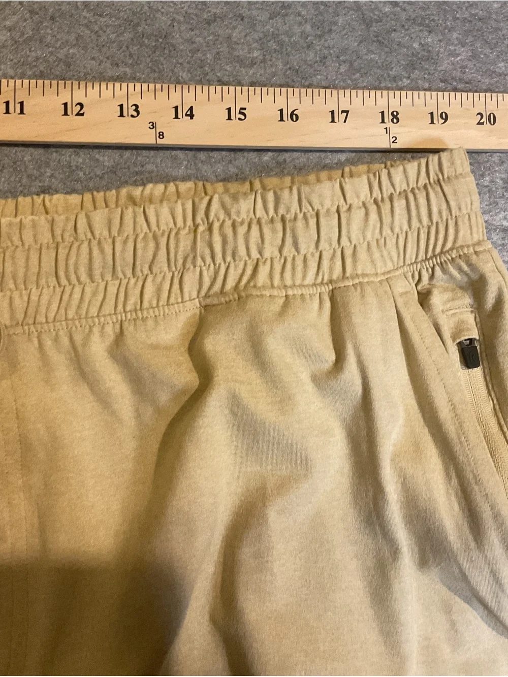 NWT R.O.W. Adam Luxe Men's Casual Drawstring Joggers in Chinchilla XXL